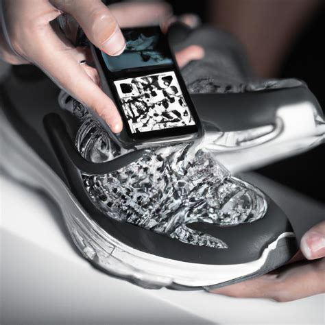 Nike shoes scan qr code